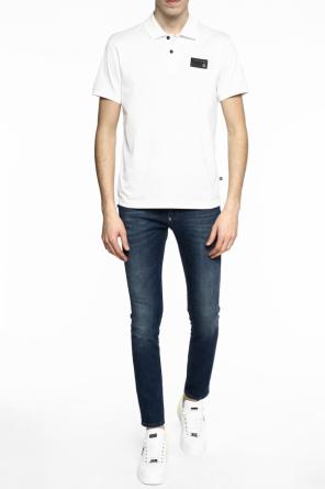 Logo-patched polo, zdjęcie 2 Logo-patched polo od Philipp Plein